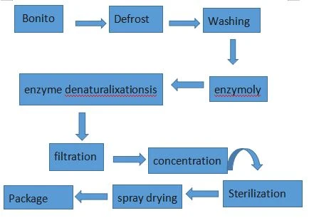 Flow Chart Of Elastin Powder For Cosmetics